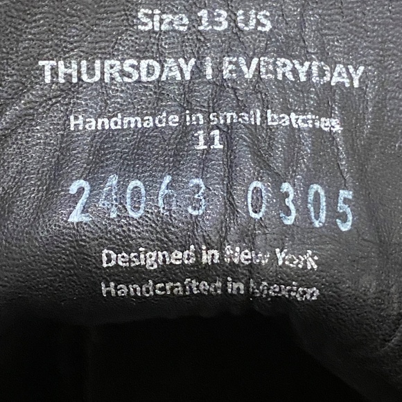 Thursday Diplomat 13 moc toe boots - Picture 6 of 9